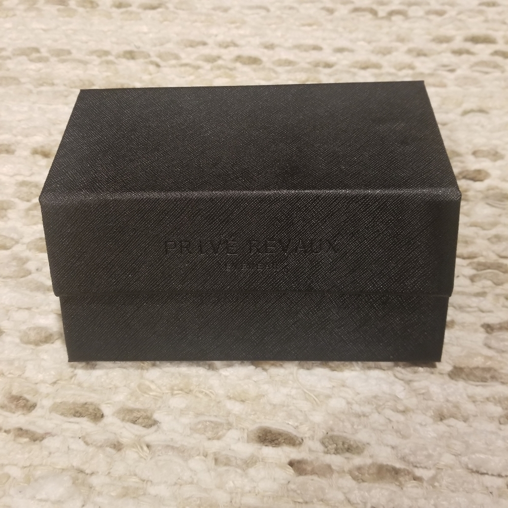 NWOT Prive Revaux Black Double Up Glasses Case for 2 Pairs